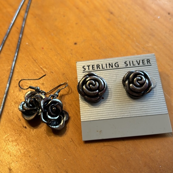 Rose silver set - Picture 3 of 6